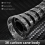 2pcs Trekking Poles Carbon Fiber Black 6