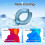 Pacote de resfriamento de pescoço portátil Cool Freeze Neck Cooler Band E 6