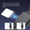 Para Pocket 3 Mini LED Light 3 níveis de luz suave ajustável 6