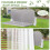 Foldable Cat Hammock Comfortable Aerial Hanging Cat Bed 6