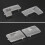 For 2012-2017 Front Rear Roof Reading Light Cover 6