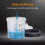 Kit com 50 copos de tinta 600ml 6
