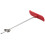 Vegetable Fruit Stainless Steel Manual Spiral Carving Cutter Red 5