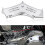 Base de cilindro cromada para Touring Dyna 99-06 6