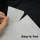 100PCS Precut Embroidery Stabilizers, Embroidery Backing Stabilizer 5