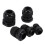 24 Pcs Plastic Waterproof Adjustable 3.5 - 13mm Cable Gland Joints 6