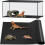 Tapete para répteis para lagartixa leopardo 18x72 polegadas preto 5