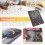 19x26Cm Large Magic Color Rainbow Scratch Paper Note Book 6