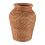 Wicker Basket Rattan Hanging Flowerpot Storage Basket Wicker Vase 5