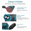 Brushless Motor Cordless Orbital Sander Wood Grinder 6