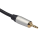 Cabo de áudio com conector estéreo de 3,5 mm Cabo de áudio para microfone 0. 6