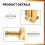 Rastilho retangular para guitarra elétrica, dourado (pacote com 6) 6