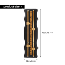 2X Soft Tool Carrying Case for 117/116/115/114/113 Digital Multimeters 62 Max and More, with Smooth Zipper