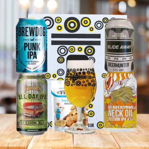 IPA Craft Beer Gift Set (4 x 330ml Cans)