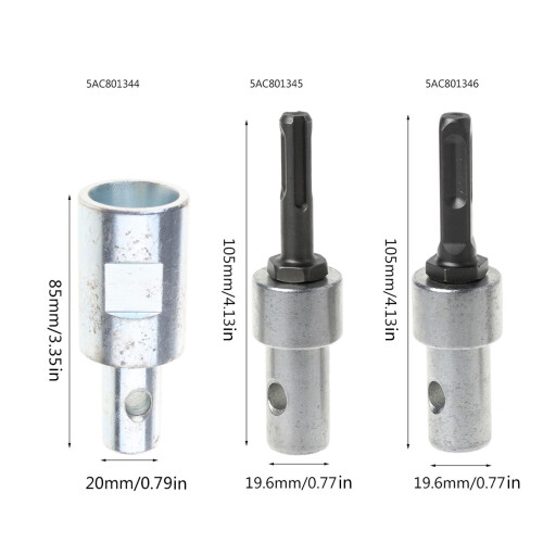 Drill Bit Earth Auger for Head Bits SDS Arbor-Chocolate 1