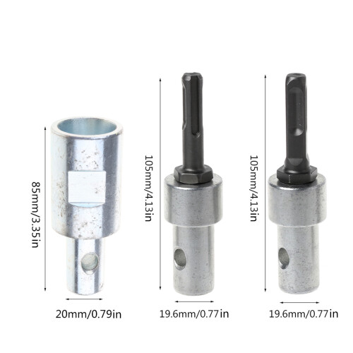 Drill Bit Earth Auger for Head Bits SDS Arbor-Chocolate 2
