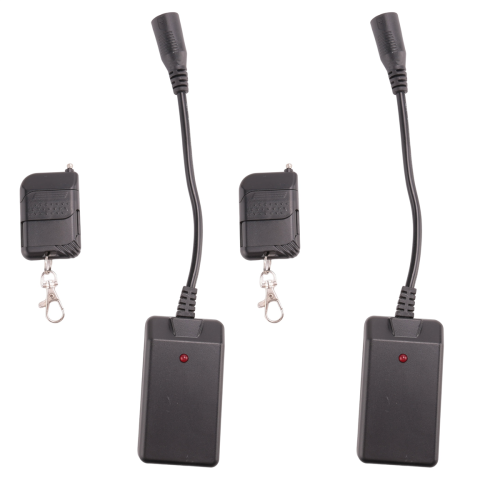 2X Universal Ceiling Fan Remote Control Kit 30W 6-Speed Timing Function  Fan Light Remote Replacement 2