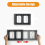 Expandable storagerack,kitchen cabinet bracket 3