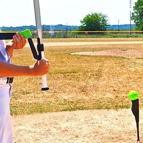Adjustable Baseball Softball Swing Trainer Band for Batting Strength, Hitting Techniques, and Practice Aid 2