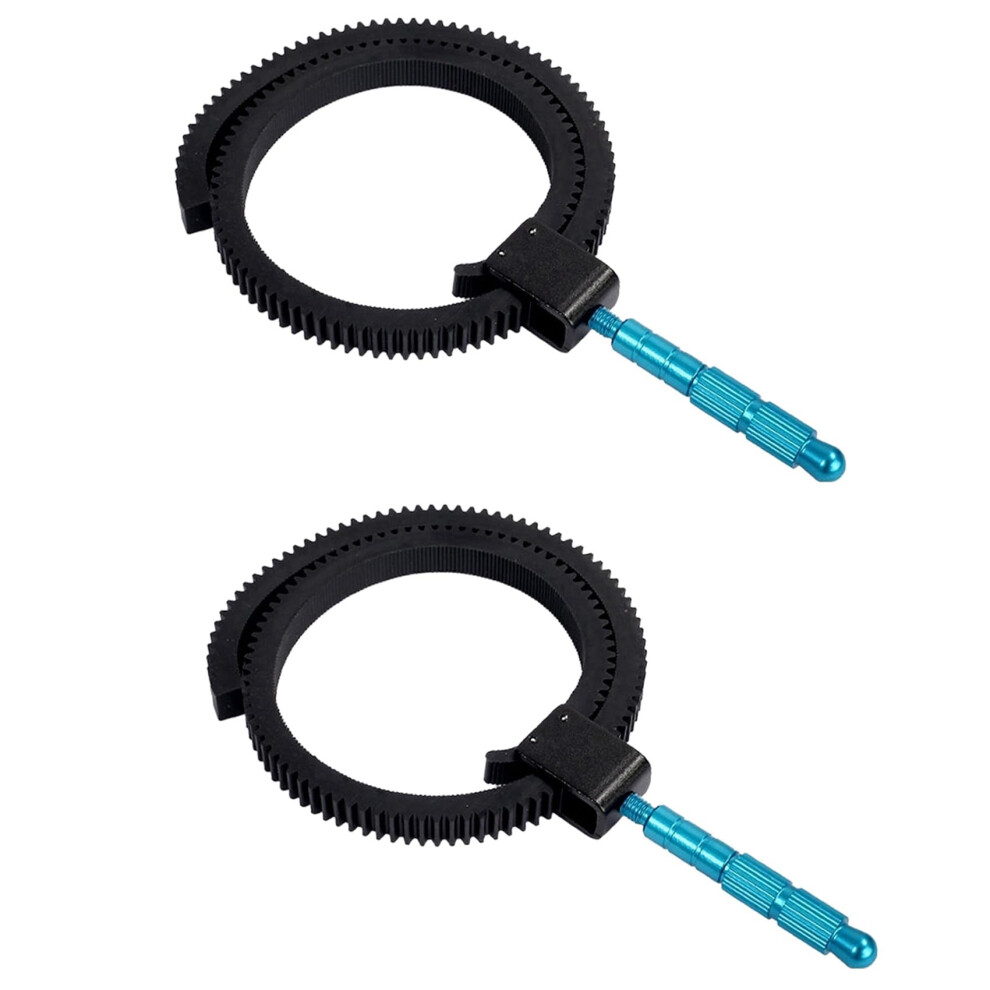 Ring Zoom Tooth Wheel Set - 2 X Aluminium Alloy Compatible With Digital Reflex Cameras - Precision Focus Accessories 6038364236425