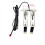4 Pcs LED Light Sticks, 15 Colors, Light Sticks, Light Sticks, Concert Props 4