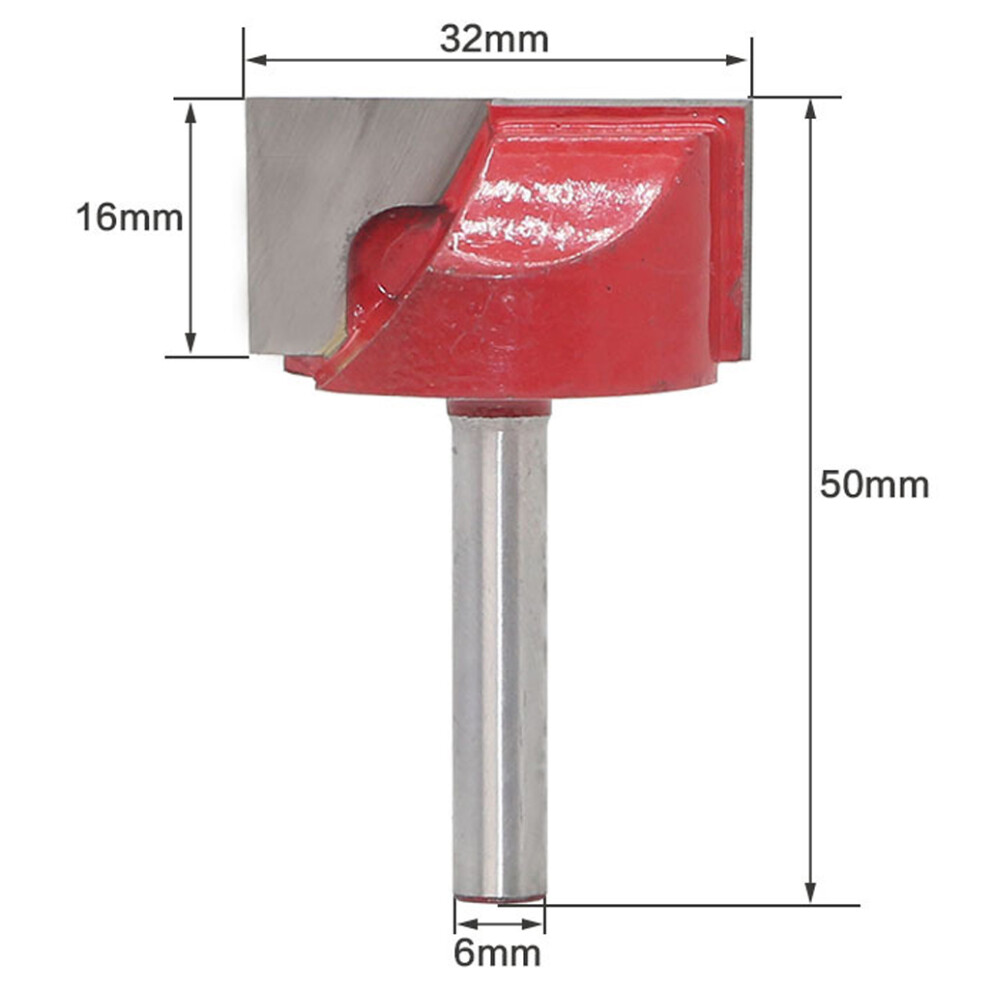 6Mm Shank Wood Cutter Engraving Knife Shank Router Bit-32Mm 7754000111923