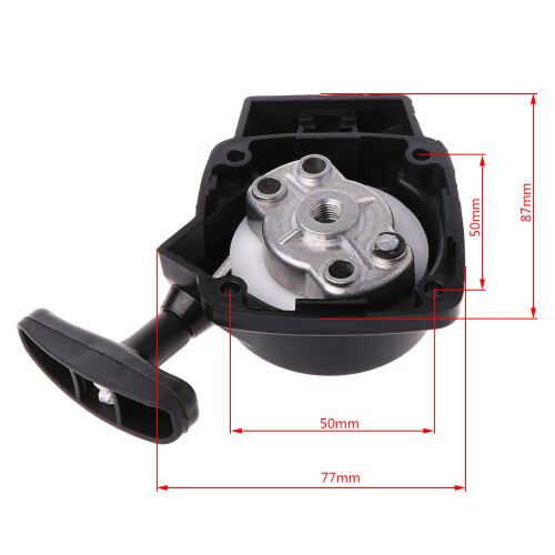 1Set 26CC 1E34F Brush Grass Hedge Trimmers Starter with-Black 1