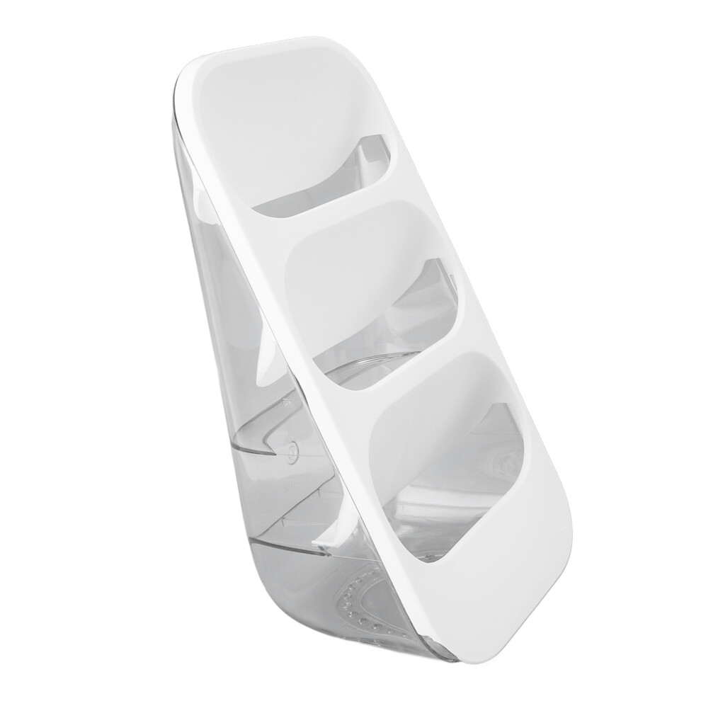 3-Tier Acrylic Storage Organizer Large Capacity Clear Countertop for Cosmetics & Jewelry
