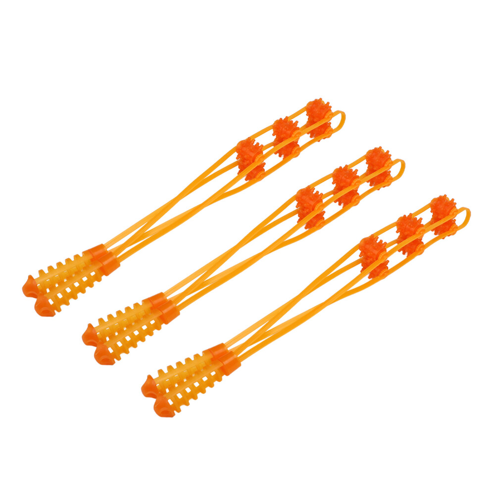 Handheld Back Massage Rope with Rolling Balls for Full Body Relaxation
