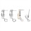 2X for  E46 E81 E87 E82 E88 E90 E91 X3 X1 Z4 120I 316I Thermostat 11537510959 4