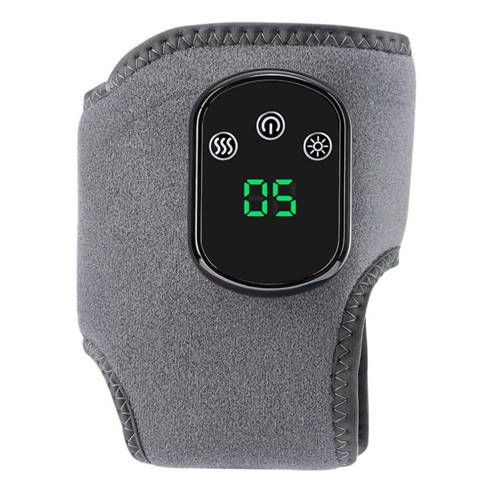 Foot Ankle Brace Cordless Heating Pad with Vibration for Sports Recovery, Adjustable Wrap, Pain Relief, Comfortable Fit