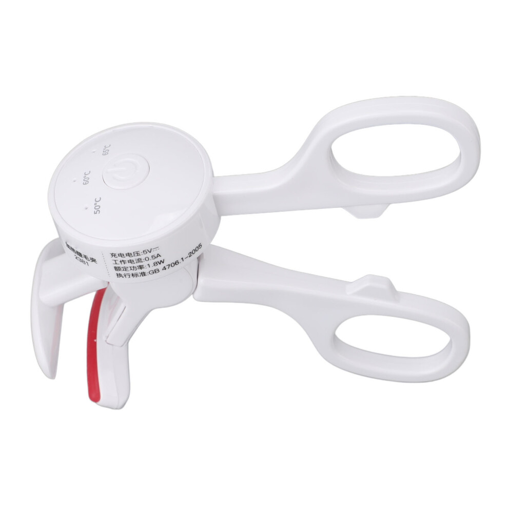 Electric Heated Lash Curler, Rechargeable, 230mAh, Compact Portable