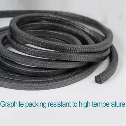 Graphitized Graphite Root Expanded PTFE Compression Packing Seal 3M Long 6x6mm Braided Flexible Valve Sealing Solution 1