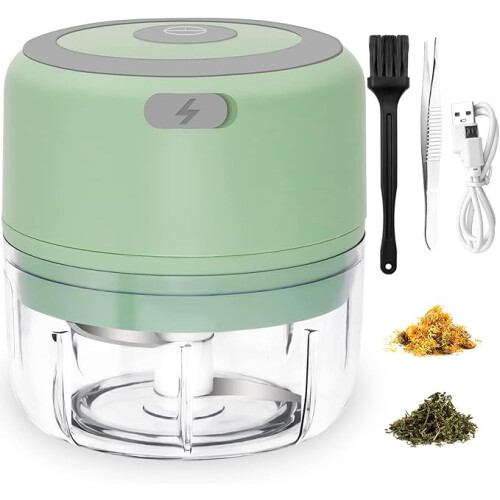 Electric-Herb-Grinder-3.5 Inch-2024-Upgraded, 3.4oz Large Grinder