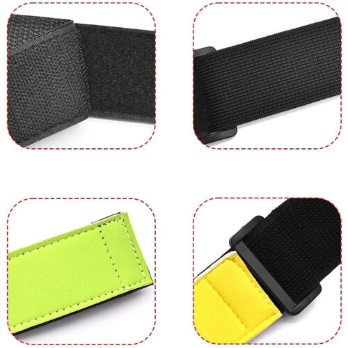 Baseball Resistance Strap for Batting Practice, Hitting Path Correction Device, Black and Yellow, Swing Training Accessory 2