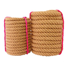 Braided Natural Manila Jute Sisal Rope 16mm Diameter 10 Meters for Ceiling Decoration, Fence Wiring, Tugging