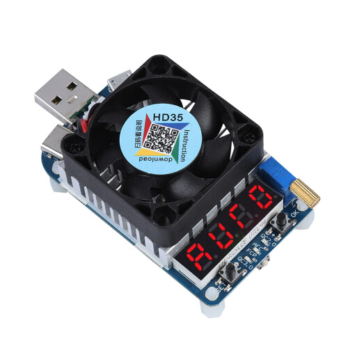 USB Electronic Load Resistor Voltage Flow Meter 2