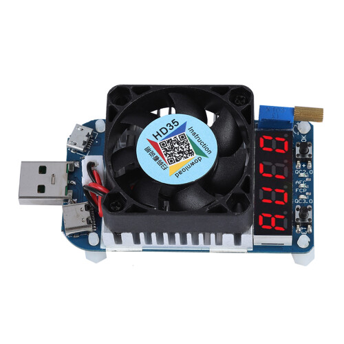 USB Electronic Load Resistor Voltage Flow Meter 1