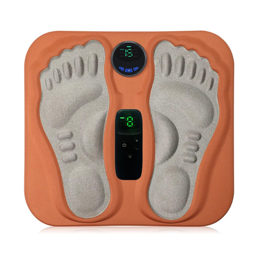 Pro Foot Massager with Smart Physiotherapy, LCD Display, Rechargeable Pulse Microcurrent, Pain Relief Booster
