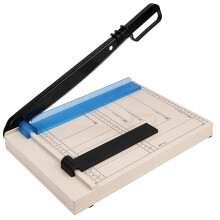 Heavy Duty Paper Cutter 12 Inch with Safety Guard and Magnetic Guide for Crafting, Cardstock, and Photo Trimming