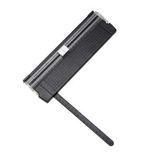 Paper Cutter - Foldable Paper Trimmer for Precise Cutting, Black, Ideal for Office and Home Use, Compact Design