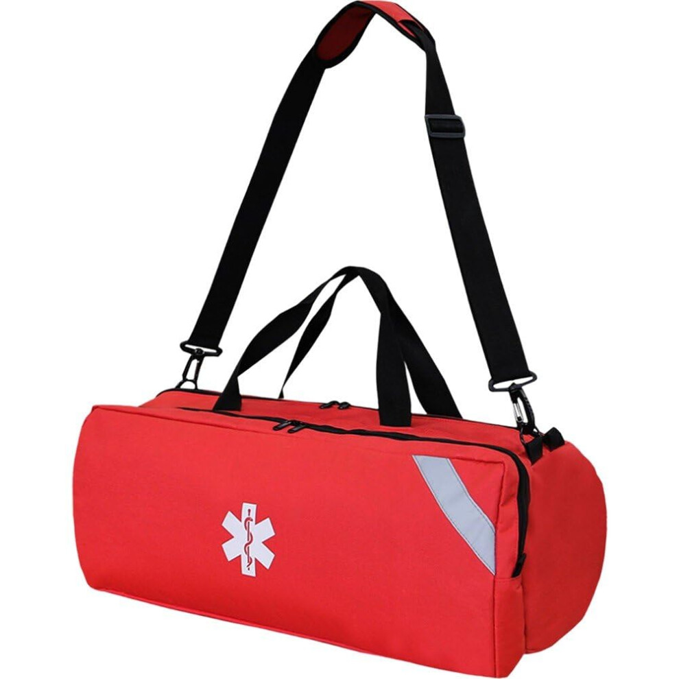 Red Nurse Bag With Handle And Shoulder Strap Compact First Aid Kit Medical Supplies Bag For Home Outdoor Camping Hiking