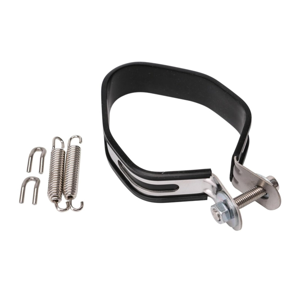 Stainless Steel Motorcycle Exhaust Pipe Bracket Fixture For Stability And Durability In All Models 6447073543227