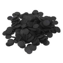 500Pcs Nonwoven Round Piece DIY Felt Crafts Cloth