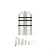 Counterweight Weight Set for Bows 280g Stainless Steel Stabilizer Weights for Archery Vibration Reduction Silver Finish