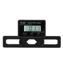 TL90 Blade Pitch Gauge Digital LCD Display with Gyro-Black