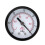 50mm Dial Size Vacuum Manometer 1/4" BSPT Thread-White 1