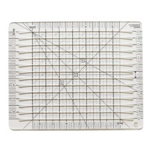 Nähen Lineal Stoff schneiden Lineal Quilten liefert Werkzeuge DIY 6 Zoll