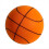 Stille basketbal dribbelen binnen, binnentraining schuimbal 1