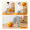 Stille basketbal dribbelen binnen, binnentraining schuimbal 3